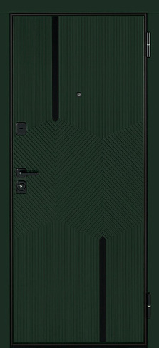 Входная дверь эмаль Пальмира Туманный лес / Дарквайт 870х2050