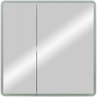 Зеркальный шкаф Avanti 80 R 7244 с подсветкой Белый глянец