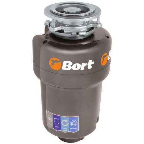 Измельчитель пищевых отходов Bort Titan Max Power 780Вт черный [91275790]