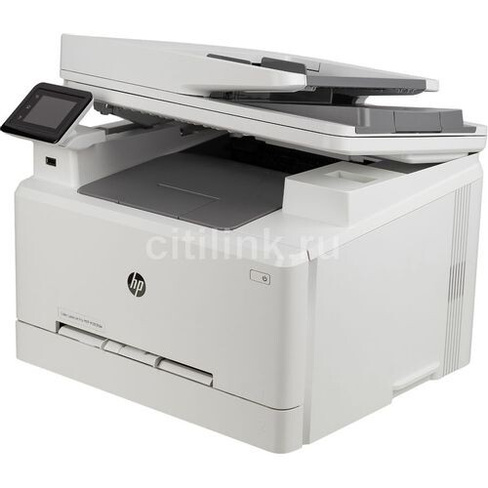 МФУ лазерный HP Color LaserJet Pro M283fdw цветная печать, A4, цвет белый [7kw75a]