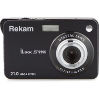 Цифровой компактный фотоаппарат Rekam iLook S990i, черный