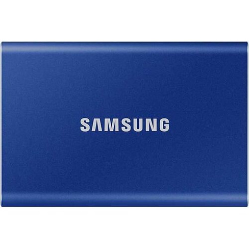 Внешний диск SSD Samsung T7 MU-PC2T0H/WW, 2ТБ, синий