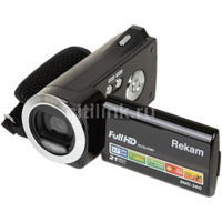 Видеокамера Rekam DVC-360, черный, Flash [2504000004]
