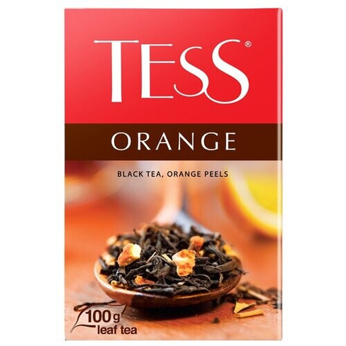 Чай черный Tess Orange листовой, 100 г