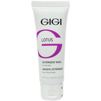 Gigi маска Lotus Beauty Astringent поростягивающая для жирной кожи, 75 г, 75 мл