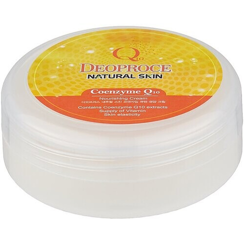 Deoproce Крем для тела Natural Skin Coenzyme Q10 Nourishing Cream, 100 мл