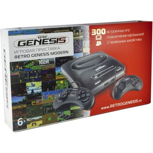 Игровая консоль RETRO GENESIS +300 игр Modern