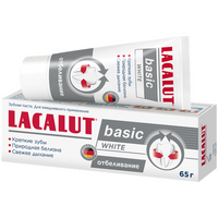 Lacalut basic white зубная паста, 65 г LACALUT