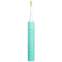Электрическая зубная щетка REVYLINE RL 040 насадки для щётки: 1шт, цвет:зеленый [6511]