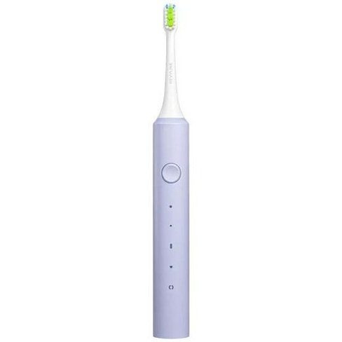 Электрическая зубная щетка REVYLINE RL 040 насадки для щётки: 1шт, цвет:фиолетовый [6512]