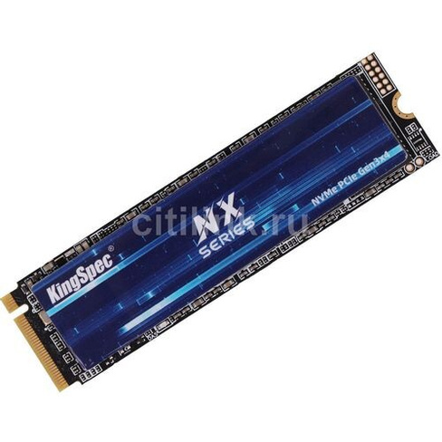 SSD накопитель KINGSPEC NX-1TB 1ТБ, M.2 2280, PCIe 3.0 x4, NVMe, M.2
