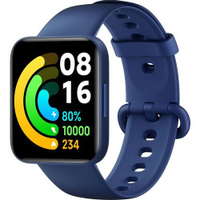 Смарт-часы Xiaomi Poco Watch BHR5723GL, 1.6", синий/синий