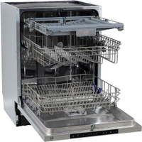 Встраиваемая посудомоечная машина MBS DW-601, полноразмерная, ширина 59.5см, полновстраиваемая, загрузка 14 комплектов