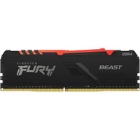Оперативная память Kingston Fury Beast KF432C16BB12A/16 DDR4 - 1x 16ГБ 3200МГц, DIMM, Ret