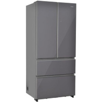 Холодильник трехкамерный HAIER HB18FGSAAARU No Frost, French Door, инверторный нержавеющая сталь