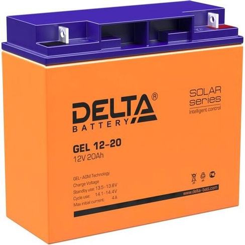 Аккумуляторная батарея для ИБП Delta GEL 12-20 12В, 20Ач