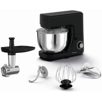 Кухонная машина Moulinex QA151810, черный / серебристый [8010001135]