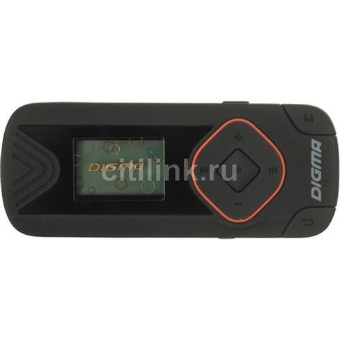 MP3 плеер Digma R3 flash 8ГБ черный