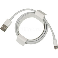 Кабель Apple A1510, Lightning (m) - USB (m), 2м, MFI, белый [md819zm/a]