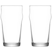 Набор пивных стаканов, бокалов для пива 570 мл прозрачное стекло, 2 шт,