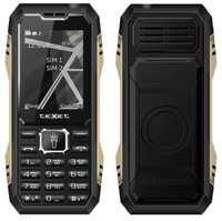 Телефон Texet TM-D424 Dual Sim Black (Черный)