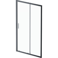 Душевая дверь Am.Pm Gem 120х195 прозрачная, черная матовая (W90G-120-1-195BT)