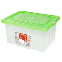 Ящик для игрушек Дарел зеленый 18 л Darel Plastic