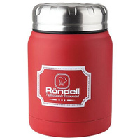 Термос для еды Rondell Picnic, 0.5 л, красный
