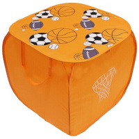 Корзина Наша игрушка Баскетбол 43х43х43 см (10038-3), 43х43х43 см, оранжевый
