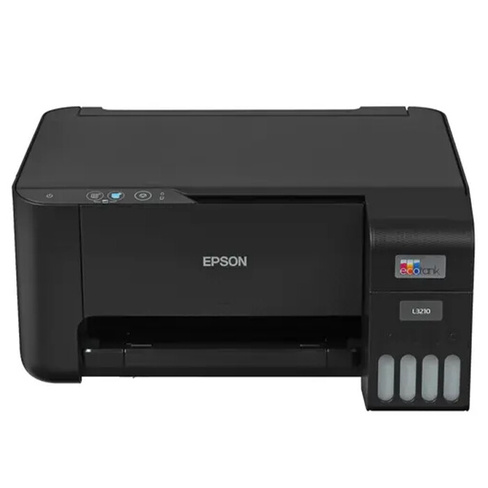 МФУ Epson EcoTank L3210, цветной принтер/сканер/копир A4 4 цвета СНПЧ USB ч