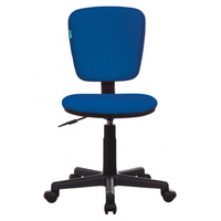 Компьютерное кресло Бюрократ CH-204NX офисное, синее 26-21