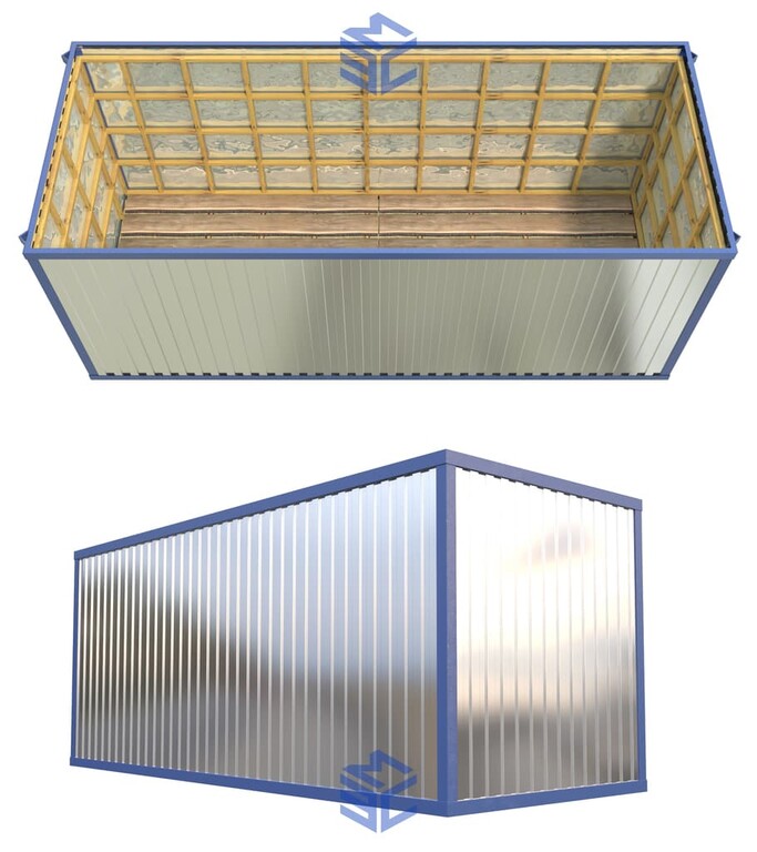 Хозблок металлический ГОСТ в Санкт-Петербурге. Цена товара от 76 500 ...