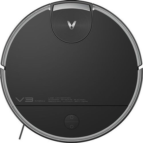 Робот-пылесос VIOMI V3 Max, 35Вт, черный/черный [v-rvclm27b]