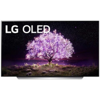 65" Телевизор LG OLED65C1RLA 2021 RU, ванильный белый