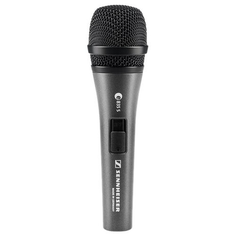 Микрофон проводной Sennheiser E 835-S, разъем: XLR 3 pin (M), черный