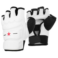Перчатки Fight Empire 415398 для MMA, тхэквондо M 6 белый/черный