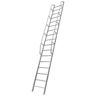 Приставная односекционная лестница MEGAL ЛПА-6х0.75
