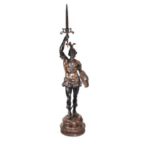 Статуэтка Интерьерная скульптура Воина с мечом 158х35х35
