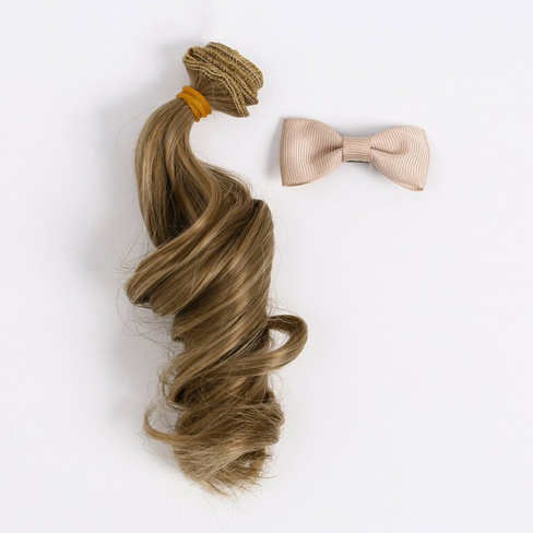 Волосы - тресс для кукол Арт Узор