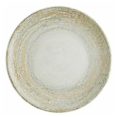 Набор тарелок 4 штуки, серия Patera, диаметр 27 см, фарфор, бежевый, Bonna bonna