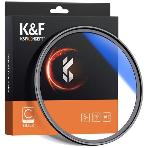 Ультрафиолетовый защитный фильтр K&F Concept HMC UV 62mm Slim
