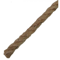 Веревка на катушке 8 мм 200 м, цвет золотисто-коричневый