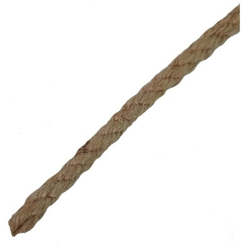 Веревка 6 мм 20 м, джут, цвет золотисто-коричневый СИБШНУР