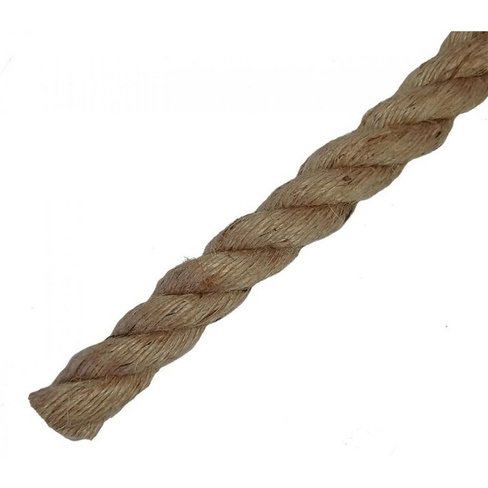 Веревка на катушке 19 мм, цвет золотисто-коричневый, на отрез