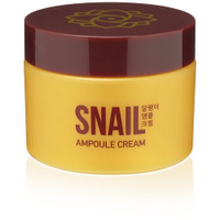 AsiaKiss Snail Ampoule Cream Крем для лица ампульный с муцином улитки, 50 мл