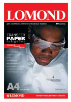 Термотрансфер Lomond A4 140г/кв.м для струйных принтеров на светлых тканях 50 листов (808415) LOMOND
