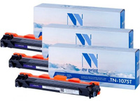 Набор картриджей NV-Print NV-TN1075T-SET3 для HL-1110R/ HL-1112R/ DCP-1510R/ DCP-1512R/ MFC-1810R/ MFC-1815R/ HL-1210WR/