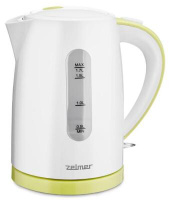 Чайник ZCK7616L WHITE/LIME ZELMER Zelmer