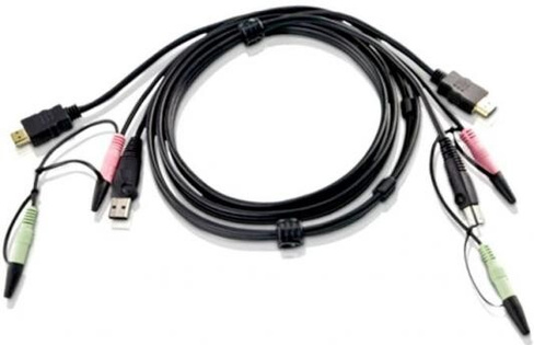 Custom USB 2.0 HDMI KVM Cable L:1.8m Aten