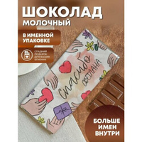 Шоколад молочный "Спасибо" Светлана ПерсонаЛКА Светлана